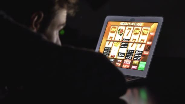 Mobile gaming account dashboard with slot categories